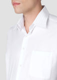 Button Down Shadow Shirt (White)