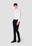 Stand Plain Shirt (White)