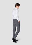 Skinny Strech Chidori Pants (Dark Gray)