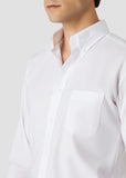 Button Down Woven Shirt (White)