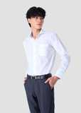 SHIRT Cut away collar Dobby (White)