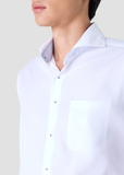 SHIRT Cut away collar Dobby (White)