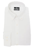 4S Non-iron Skinny Dobby Shirt (White)