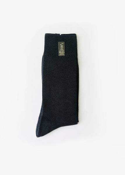 Plain Socks (Navy)
