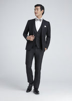 Skinny Shiny Suit (Black)
