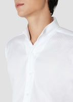 Italian collar shirt (White)