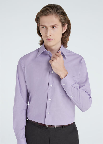 Micro Dot Shirt (Purple)