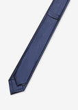 Skinny Plain Tie (Navy)
