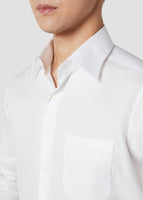 Herringbone Shirt (White)