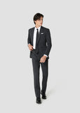 Pinstripe Suit (Gray)