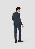 Pinstripe Suit (Blue)