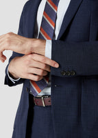 4S Travest Check Jacket (Navy)