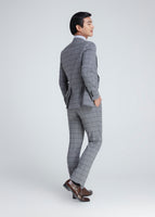 Skinny Check Suit (Gray)
