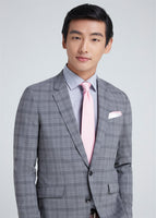 Skinny Check Suit (Gray)