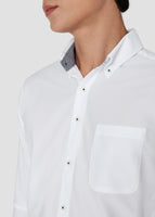 4S Non-iron Dobby Shirt (white)