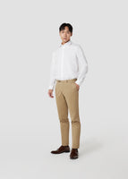 Skinny Cotton Pants (Beige)