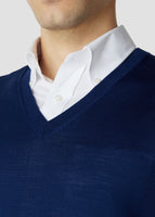 【NEW ARRIVALS】<br>Knit Vest (Blue)
