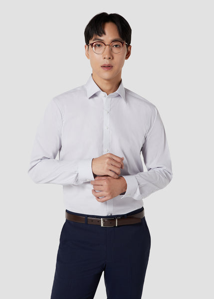 Skinny Stripe Shirt (Gray)