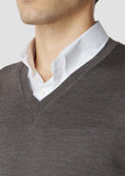 【NEW ARRIVALS】<br>Knit Vest (Gray)