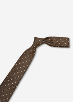 Dot Tie (Brown)