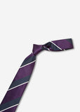 Stripe Tie (Purple)