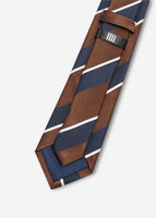 Stripe Tie (Brown)