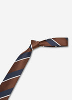 Stripe Tie (Brown)