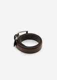 Pin Curve Belt (Dark Brown)
