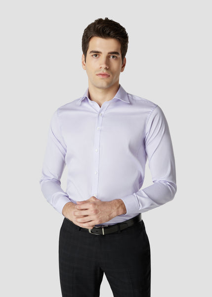 Skinny Plain Shirt (Purple)