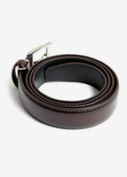 Pin Long Belt (Dark Brown)