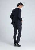 Skinny Shiny Suit (Navy)