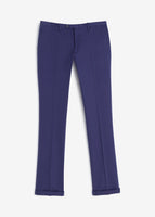 Skinny Cotton Pants (Blue)