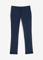 Skinny Cotton Pants (Dark Blue)