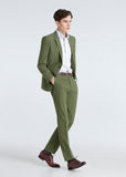 4S Non-iron Suit (Green)