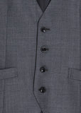 Skinny Shiny Vest (Gray)