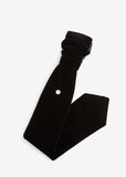 Velvet Baroque Tie (Black)