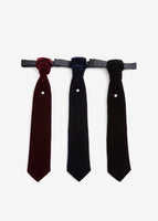 Velvet Baroque Tie (Black)