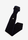 Velvet Baroque Tie (Navy)