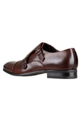 Double Monk Strap Shoes (Brown)